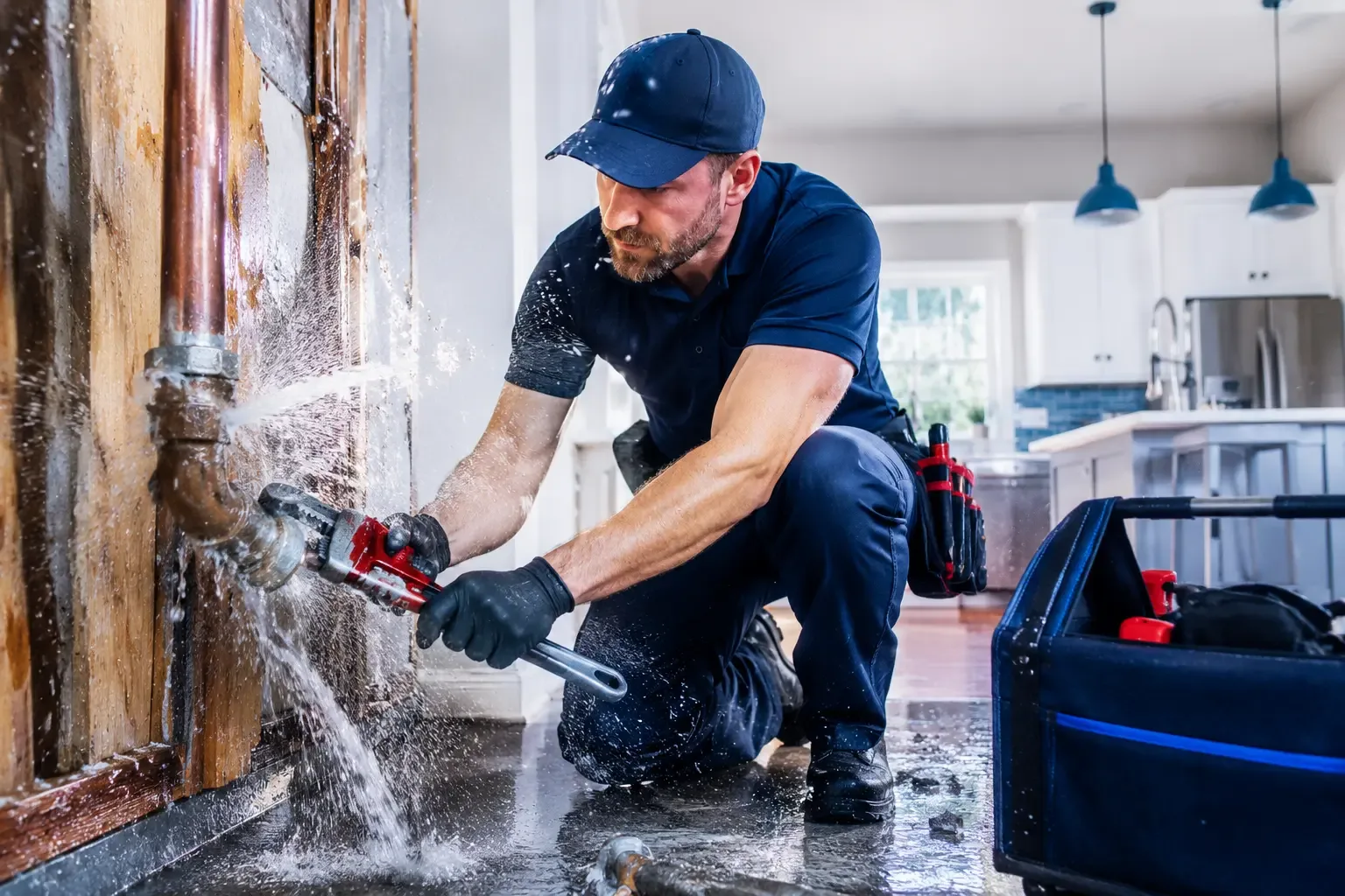 Local emergency pipe repair professionals in Turpin, OK